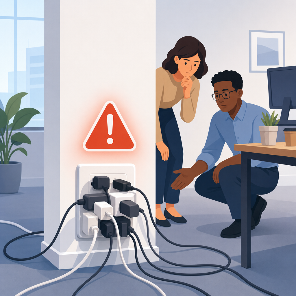 Common causes of workplace fires
