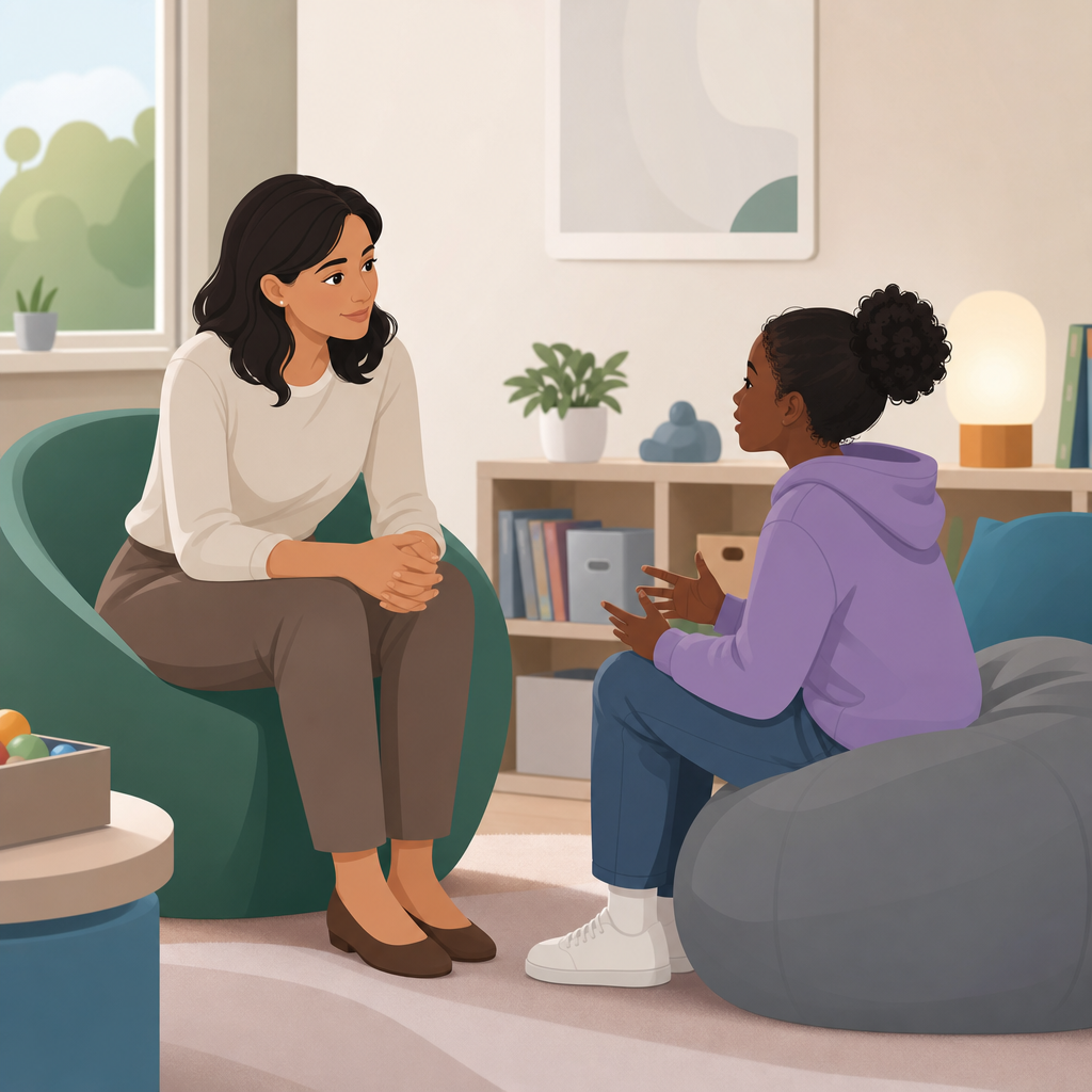 Listening to a child